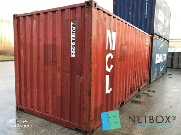 Prix Container Container maritime 20 Pieds DRY DERNIER VOYAGE