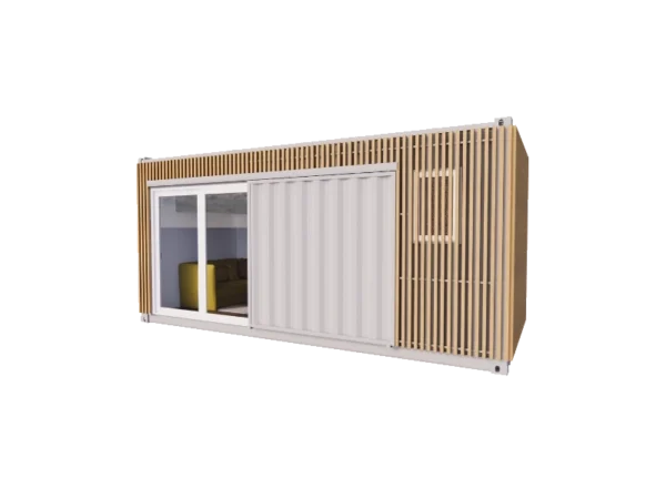 Studio en container 20 pieds 14 m² Moana's House