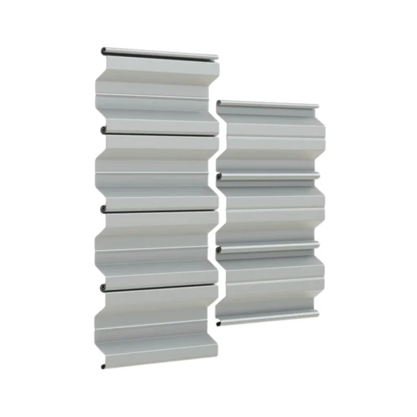 Rideau métallique pour extrémité de container High Cube