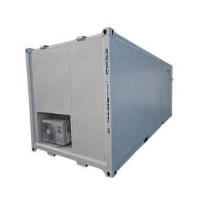 Container isotherme 20 pieds avec climatisation réversible et éclairage