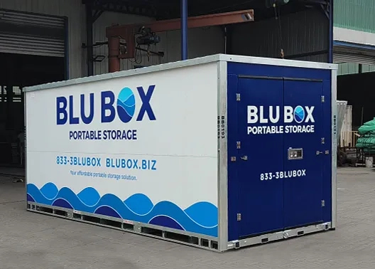 Containers personnalisable avec revêtement vinyle