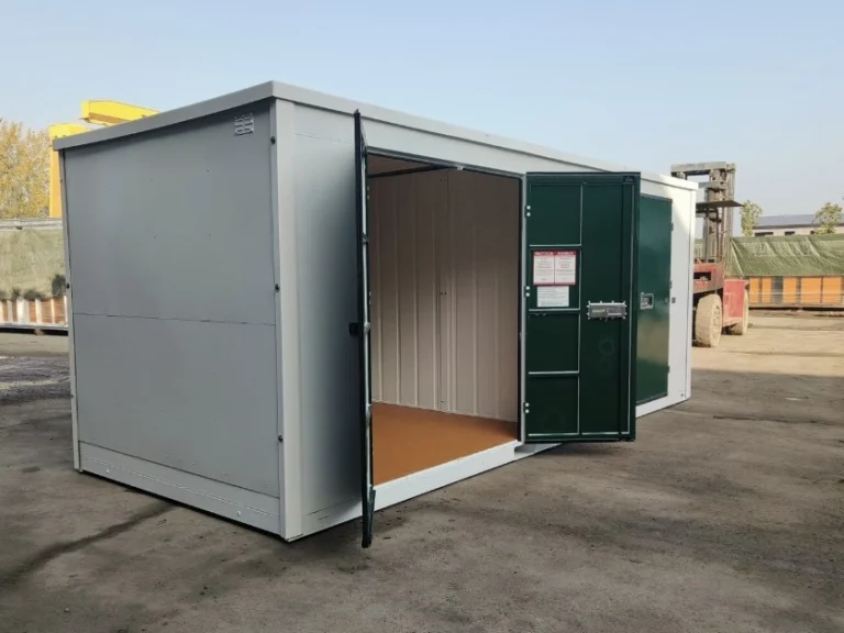 Box extérieur Boxwell à portes battantes 4 - plancher surélevé