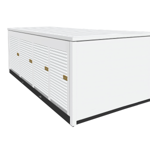 Conteneur de selfstockage 10 x 20 pieds 4 box de 4.6 m²