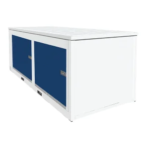 Conteneur 16 pieds compartimenté en 2 box de 5,9 m²