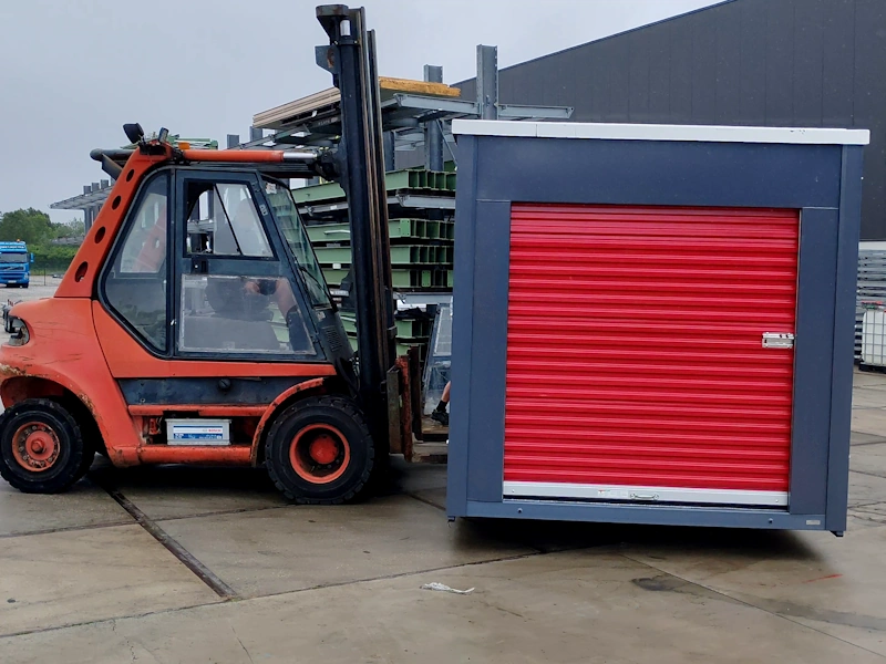 Déplacement de containers de selfstockage Boxwell démontables