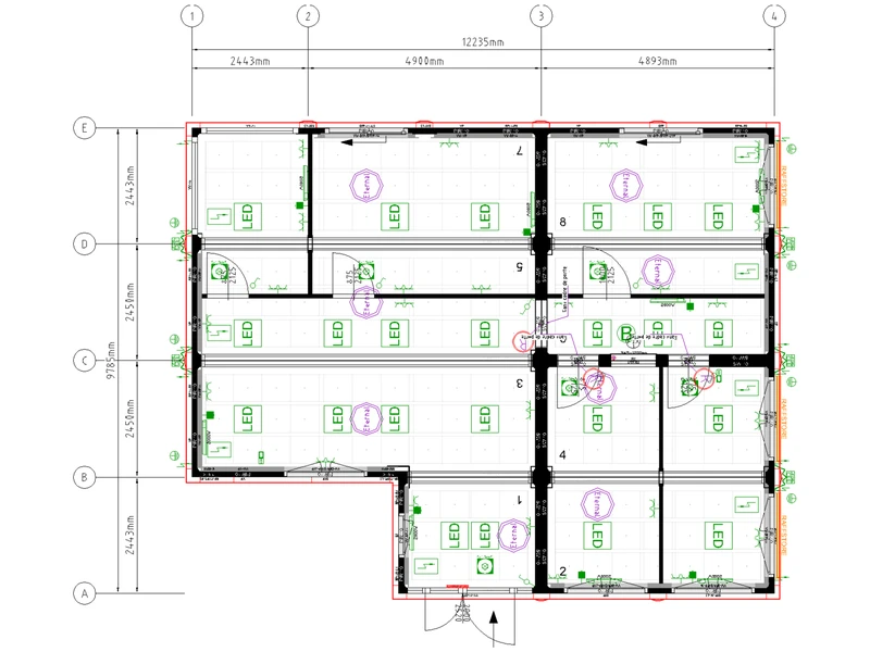 Bâtiment modulaire espace de vente 106 m² – Image 2