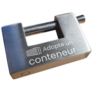 Cadenas robuste pour container maritime - Container padlock 80 mm